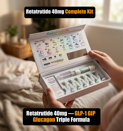 Retatrutide 40mg —Weight Loss — GLP-1 GIP Glucagon Formula